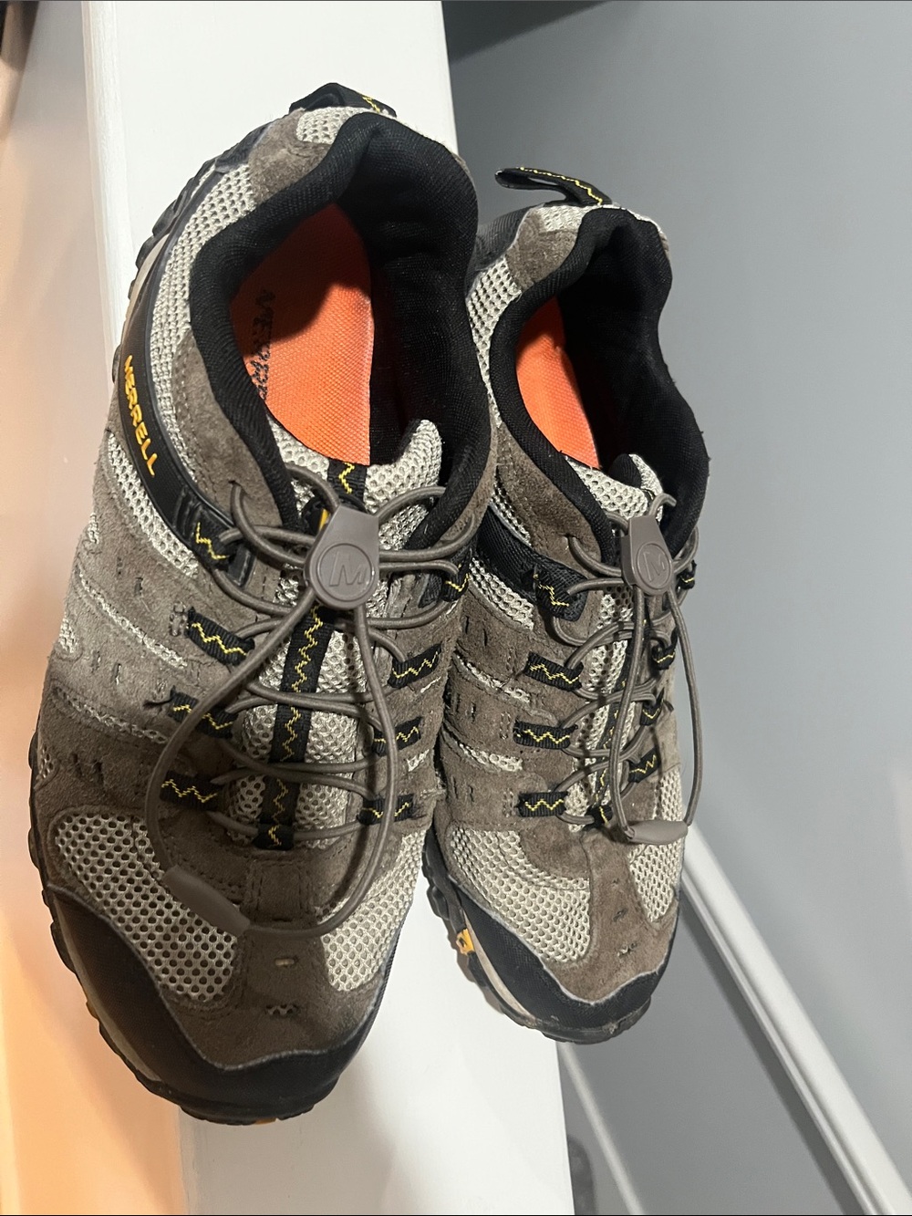 Merrell Men's Brown and Black Hiking Trail Sneakers Size 10 Merrell Accentor - Picture 10 of 14